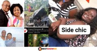 See photos of the married woman who died in a car crash whiles chasing her husband and sidechic