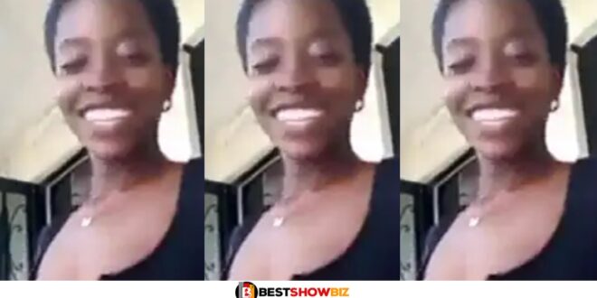 Female Bank Teller Caught Showing Her "T()nga" To Boyfriend On Video Call (Video)