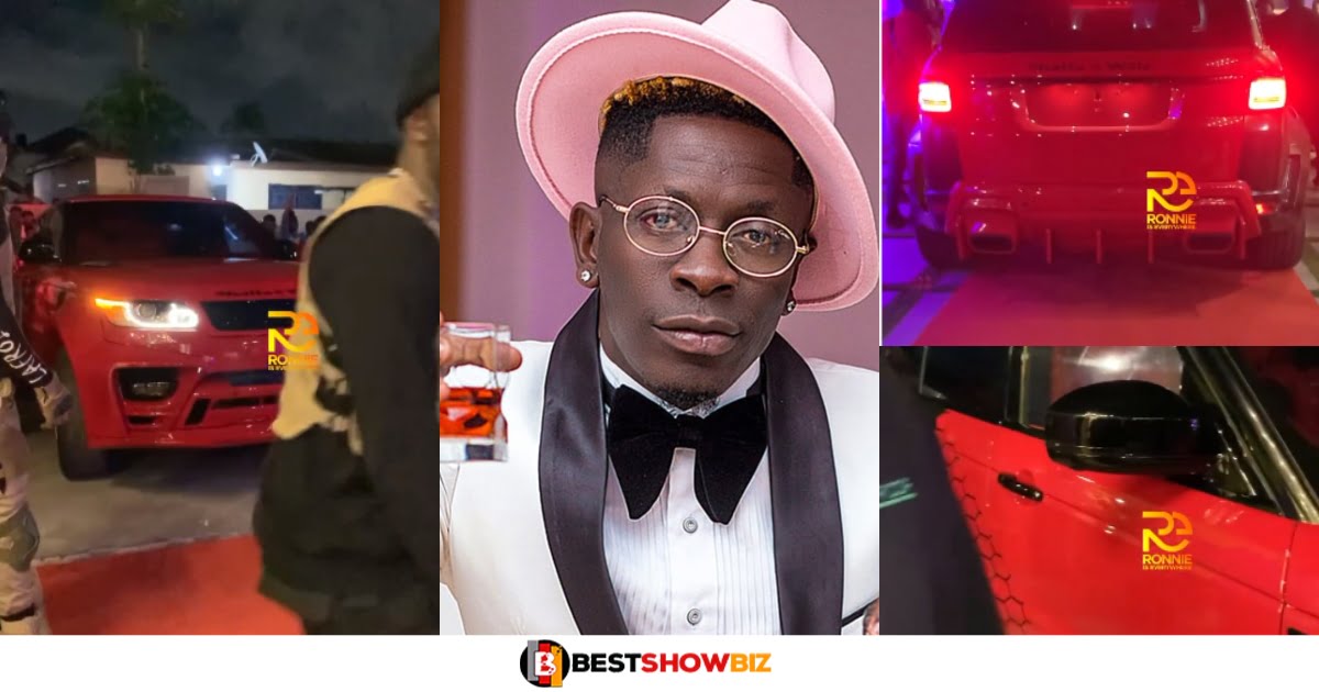 Shatta Wale buys himself a brand new Range Rover to celebrate his birthday