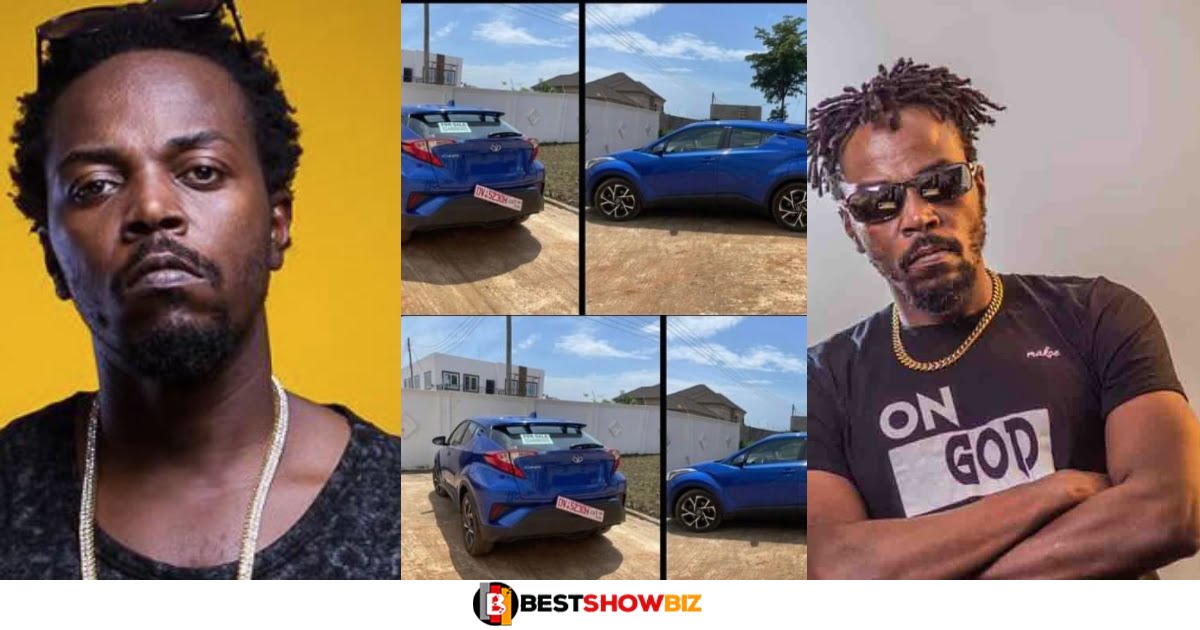 Social media user exposes Kwaw Kese for being broke and selling his car but claims it belongs to a friend