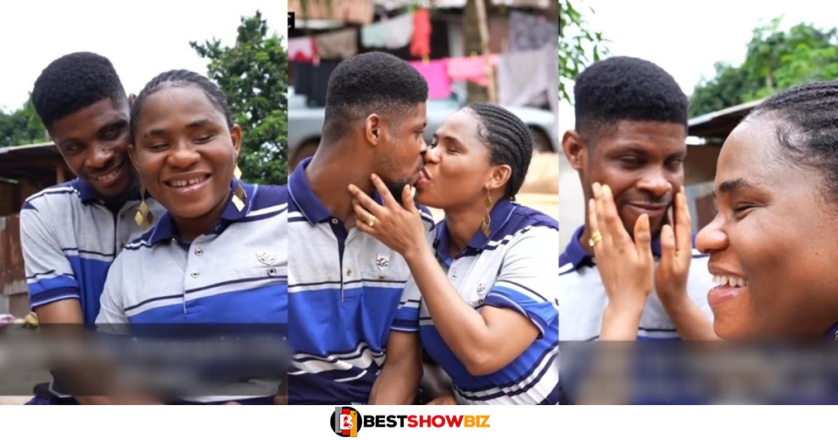 "I know my husband is handsome even though I cannot see his face" – blind woman reveals (watch video)