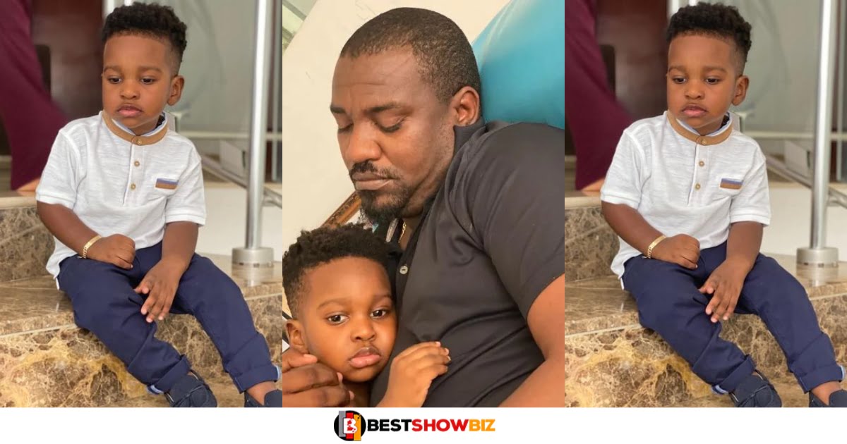 "I want to go to the farm, I don't want to go to school"- Dumelo's son Quarrels With his father