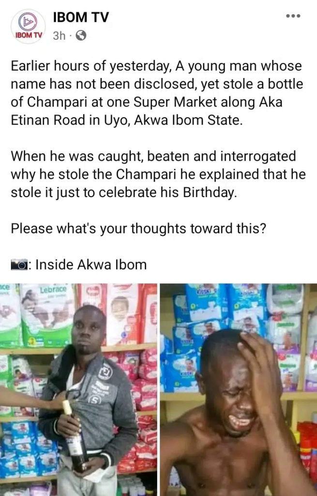 Man caught stealing bottle of wine at supermarket to celebrate his birthday