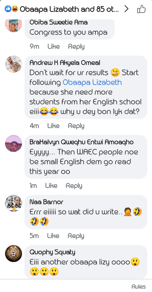 "The battery has ended, i am now a JHS graduate congress to me"- Girl k!lls english as she applauds herself for completing school