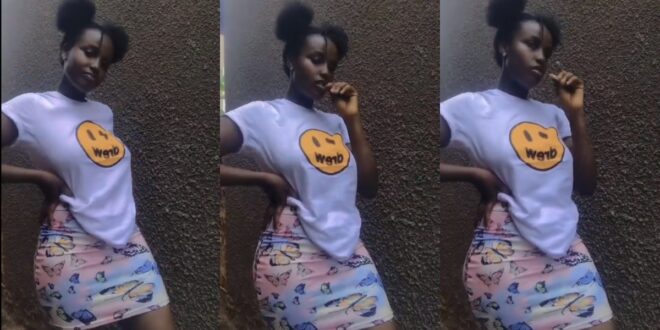 Innocent-looking girl causes confusion online with her unusual ability to shake her butt()cks (Watch video)