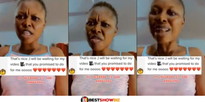 "I will chop you by force today"- Lady says as she violently tries to sleep with a man (watch video)