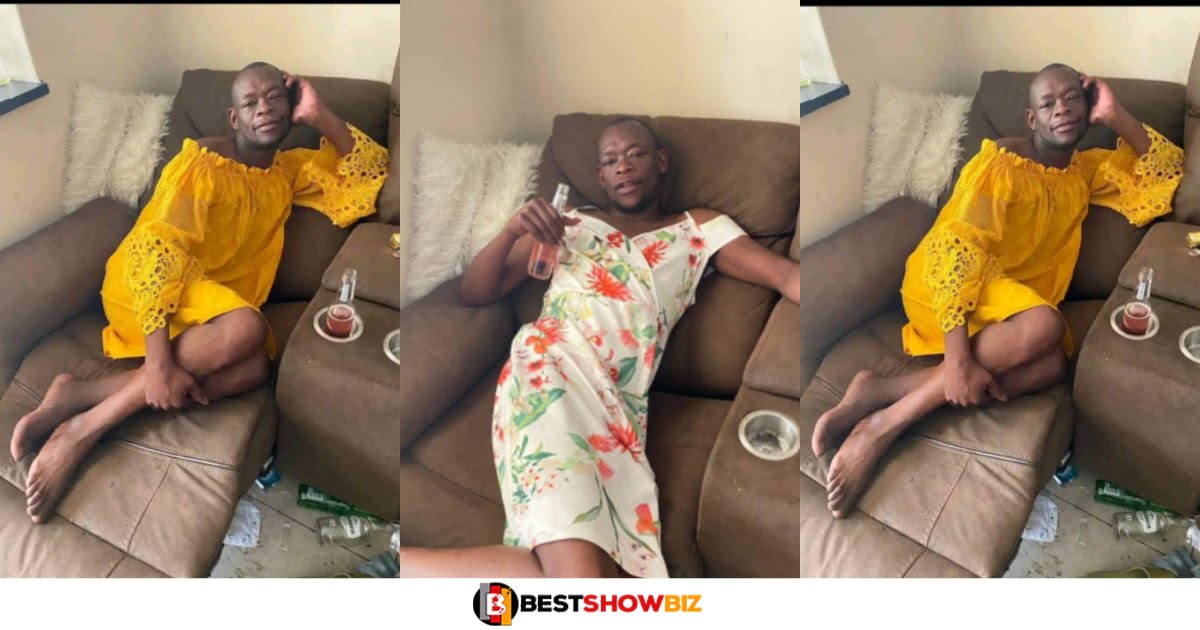 "I always wear my wife's cloth when I miss her"- Man reveals as he shares photos