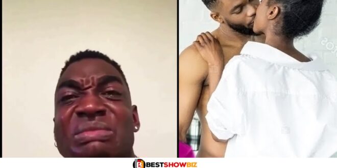 "Never trṵst a woman, my girlfriend lost her virginity to another man" - Man cries