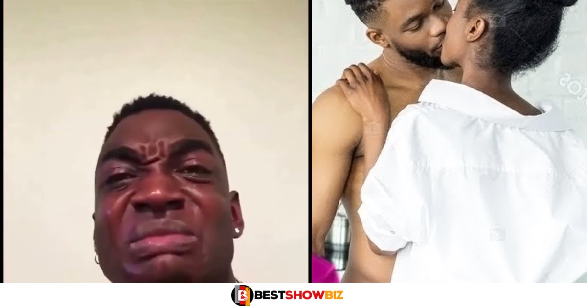 "Never trṵst a woman, my girlfriend lost her virginity to another man" - Man cries