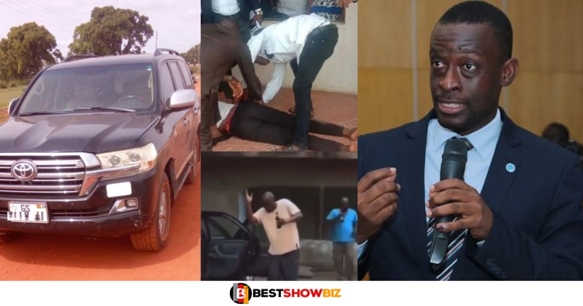 Minister finally reacts to news of his driver running away with his galamsey money