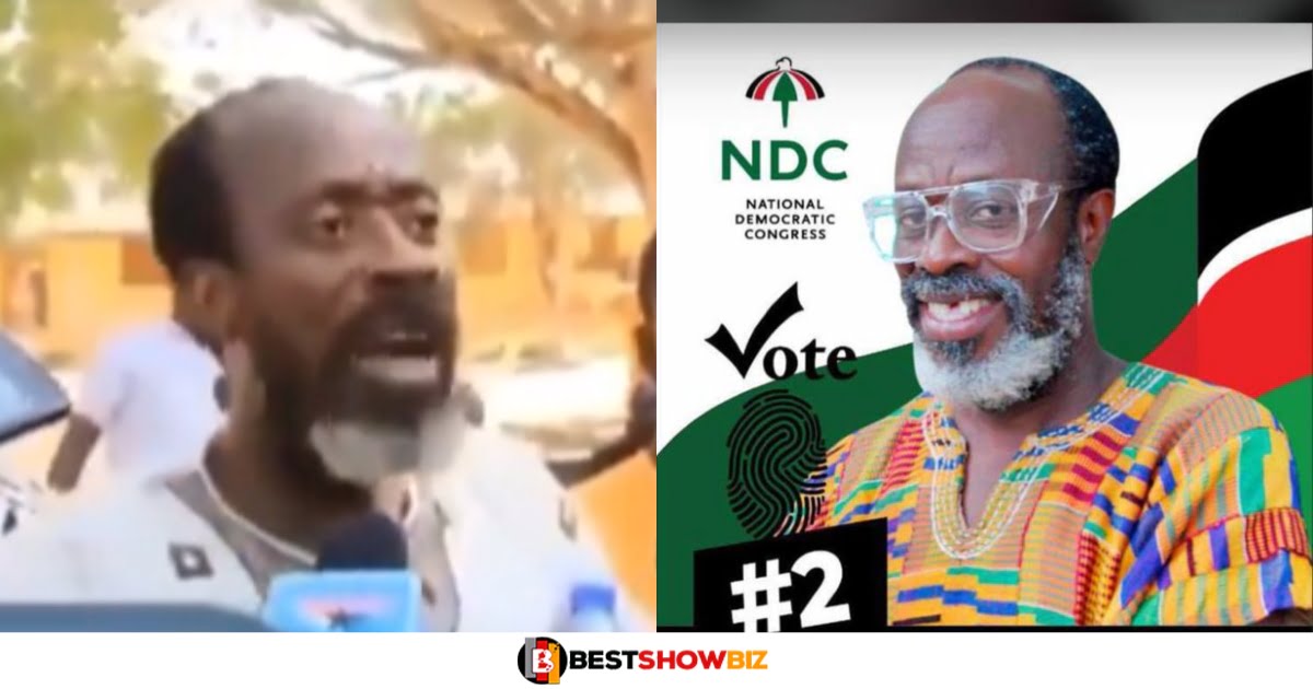The old man who said "Go and ask your grandfather" in viral video is contesting for the chairmanship position for NDC