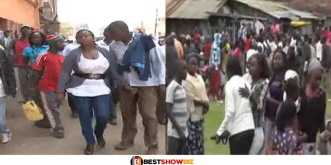 Popular Prophet Beaten For eating His Neighbour’s Wife In The Church (watch video)