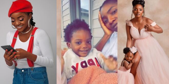 Beautiful Video Of Simi Singing Along With Her Daughter Melt Hearts - (Video)