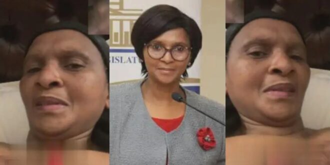 Leᾶked S3xtᾶpe of ANC Speaker, Zanele Sifuba With a Nigerian Man Surfaces - Video