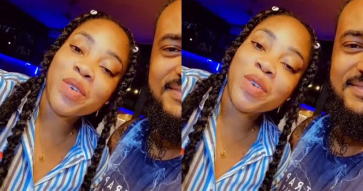 Moesha Boduong spotted on social media for the first time after her depressing condition (watch video)