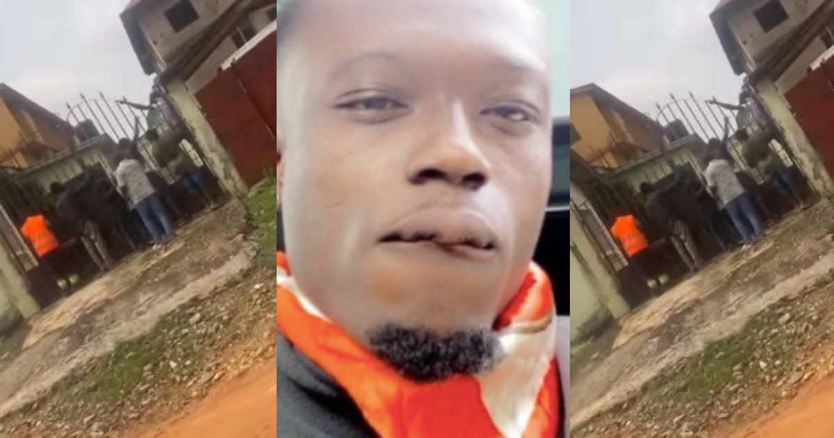 Sad Video Drops As Okese 1 Visits Father Only To Find His Lifeless Body In The House
