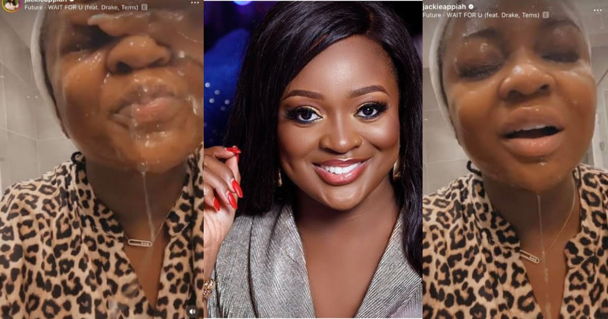 Video Of Jackie Appiah With Big Nose After Wiping Off Her Makeup Pops Up - Watch