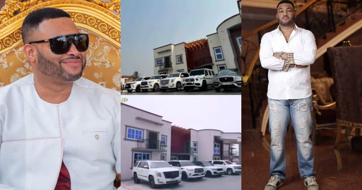 Video of Expensive cars owned by Kantanka Jnr surface online (watch video)