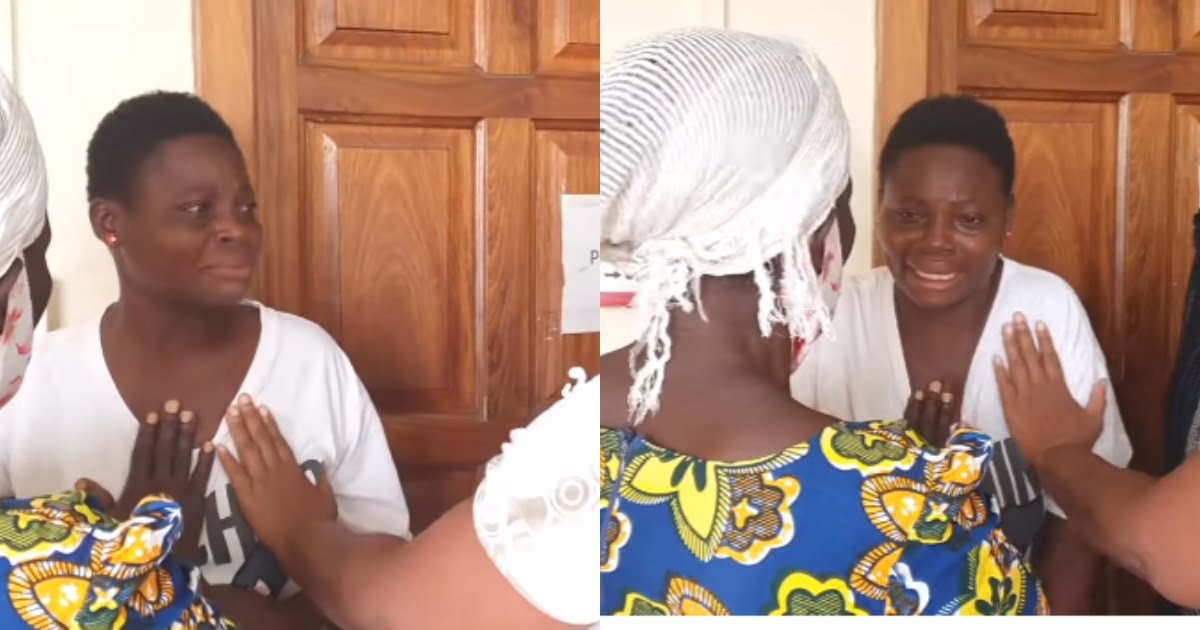 Lady cries after finding out in a DNA test that none of her two boyfriends were responsible for her child (Watch video)