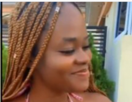 Lady flaunts her hairy b()0bs on social media (watch video)