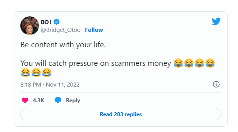 "Don't let scammers like Hajia4real give you pressure"- Bridget Otoo advises the youth
