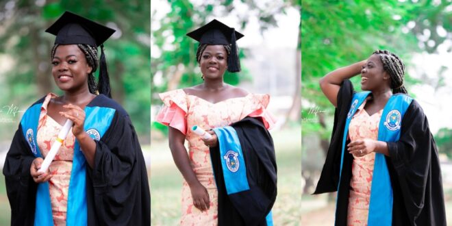 Congratulations!! Asantewaa Drop Stunning Graduation Photos