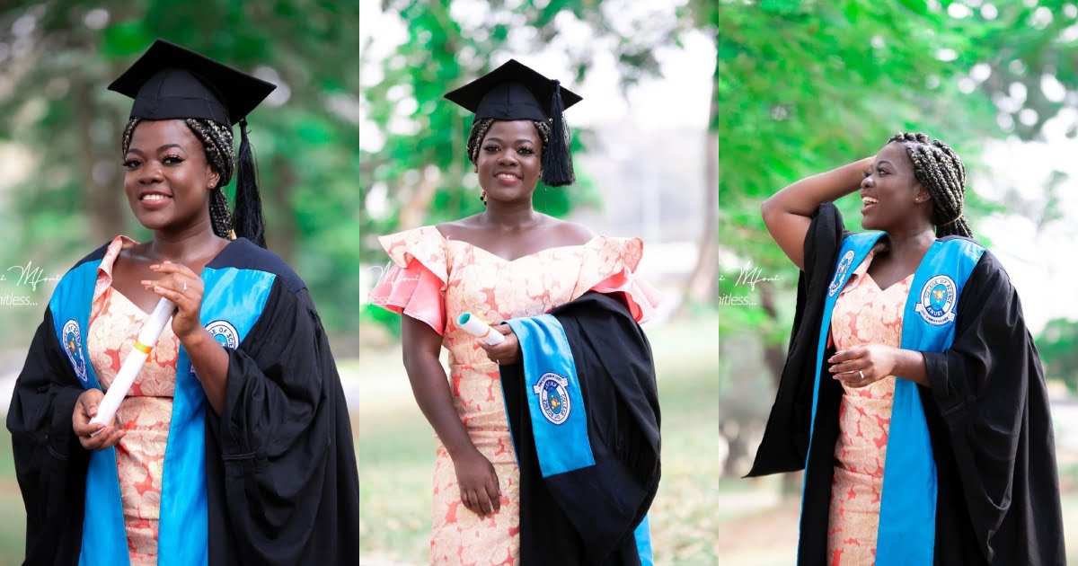 Congratulations!! Asantewaa Drop Stunning Graduation Photos