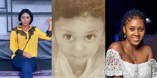 'Childhood' Photo Of TikTok Star, Jackline Mensah Stirs Online