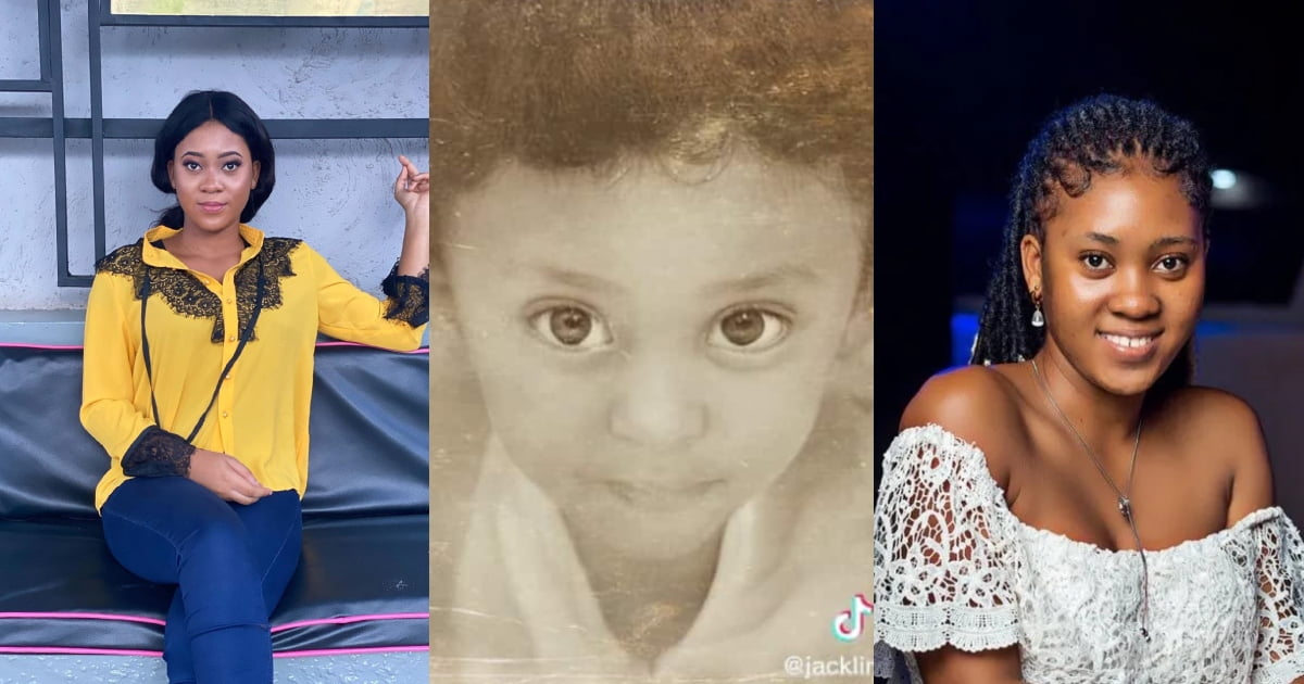 'Childhood' Photo Of TikTok Star, Jackline Mensah Stirs Online