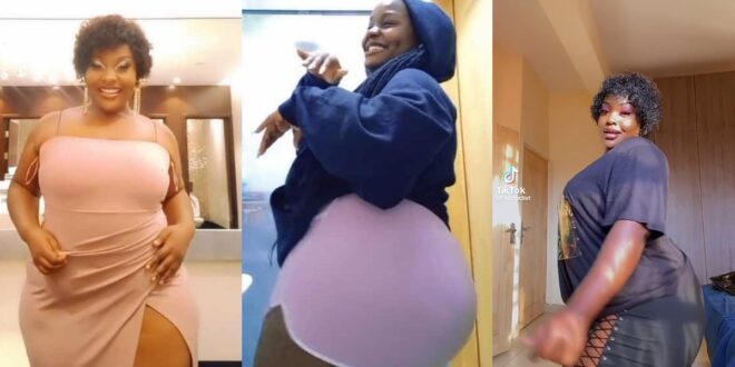 See more Photos of Plus Size TikTok Queen Enticing Men With Her Big 'Tundra'