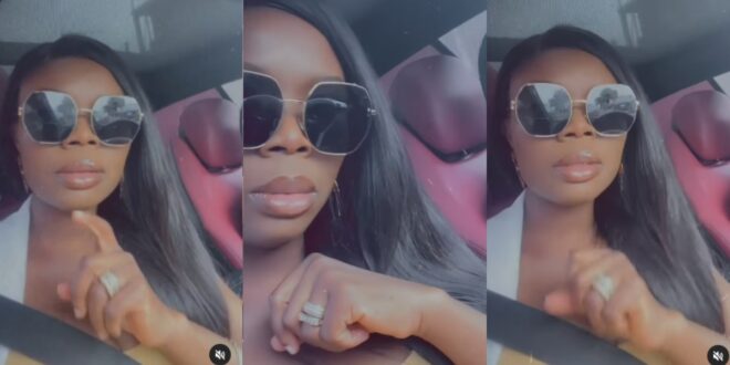 Delay flaunts her engagement ring to prove she is married (Watch video)