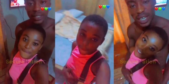 SHS Girl Records Herself After Being Chopped By Her Boyfriend - Video