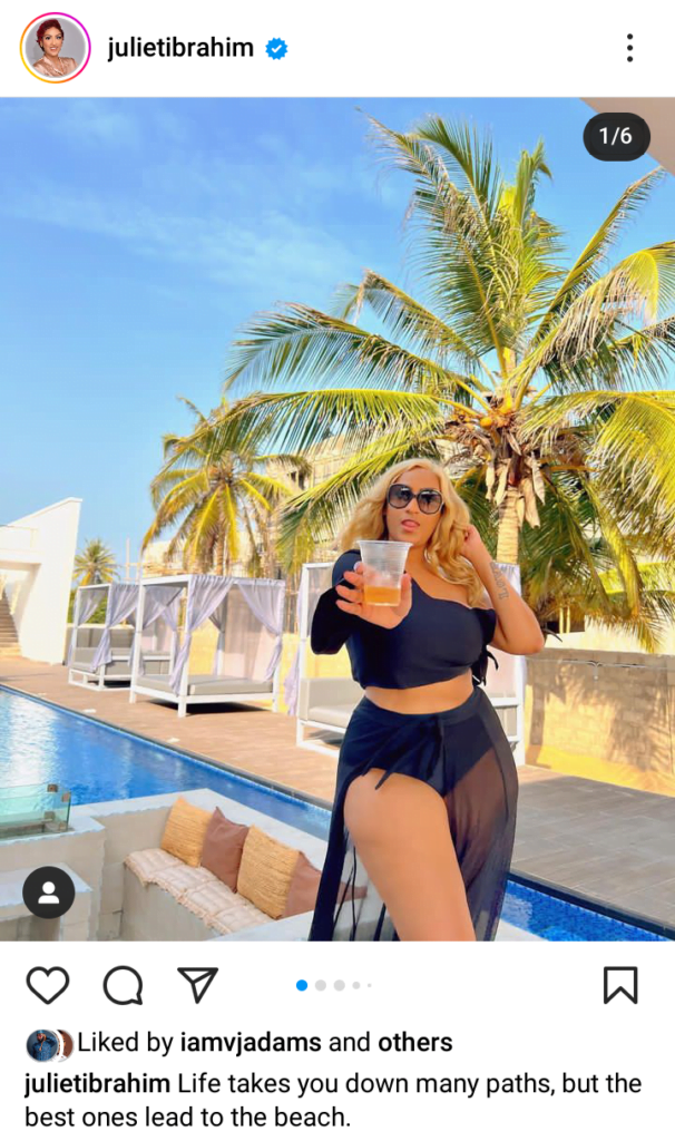 New Photos Of Juliet Ibrahim Sparks Reactions Online