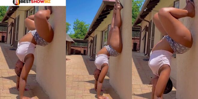 "I am learning new bedroom skills"- Slay queen says as she demonstrates her new style (watch)