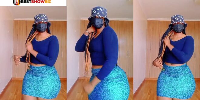 Big nyἇsh lady flaunts her assets as she tw3rks in new video (Watch)