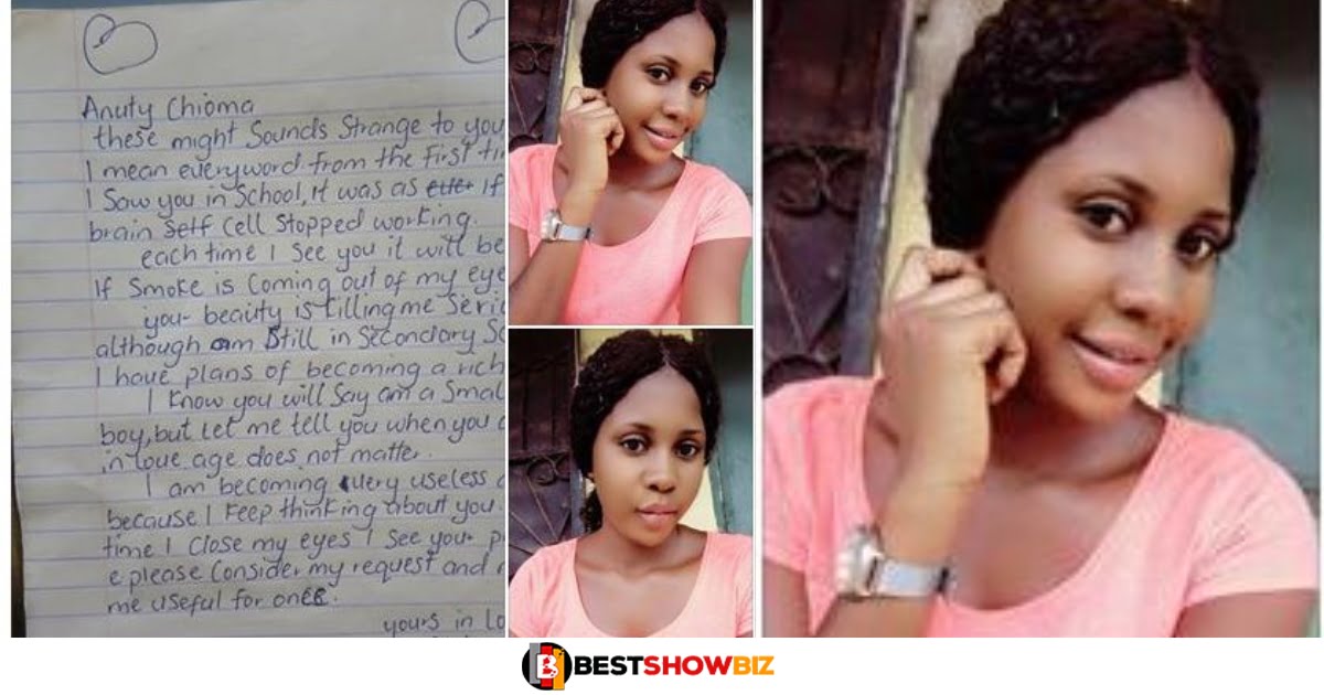 Female Teacher Shocked After JHS Student Sent Her Love Letter Asking For A Marriage (see letter)