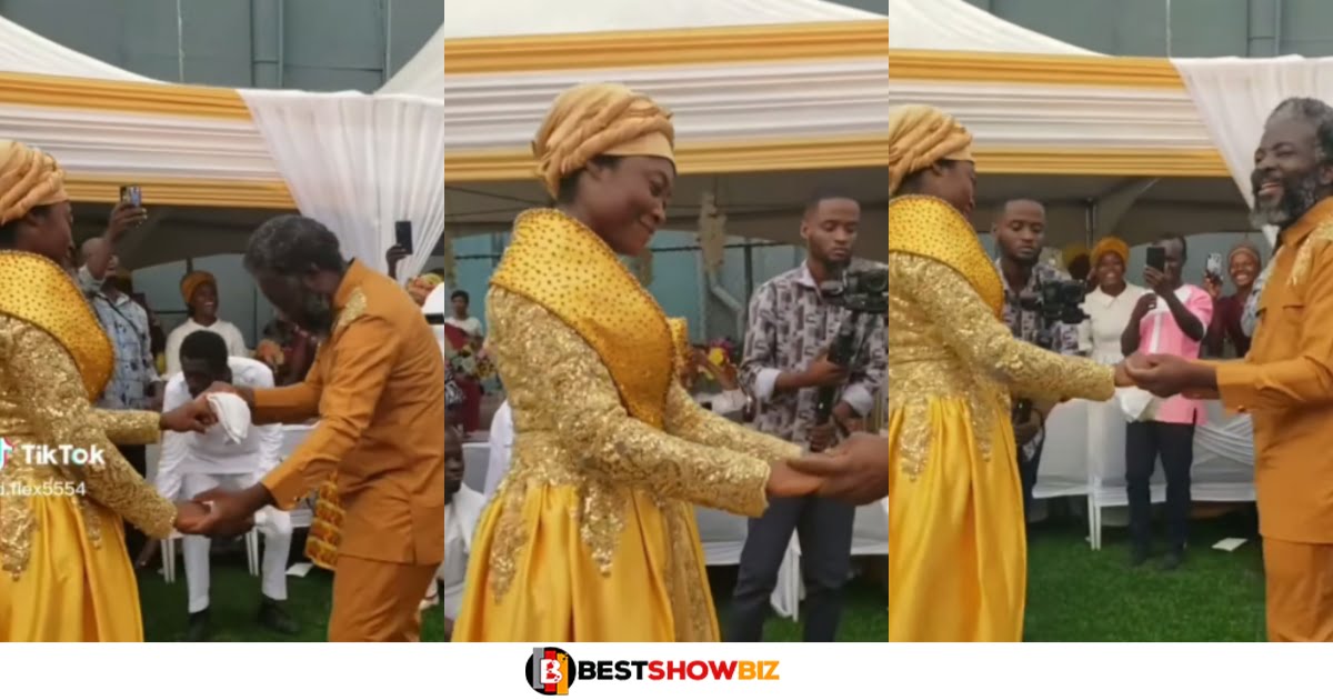 Evangelist Papa Shee Marries In A Simple Wedding Ceremony - (Watch video)