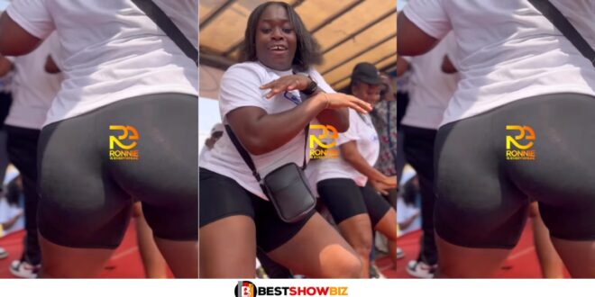 See How A Slay Queen Took Over Shatta Wale's Shaxi Float With Her Wild Tw3rking (Watch video)