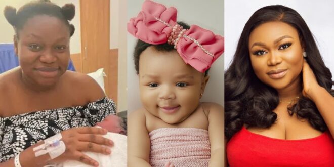 “She’s So Beautiful”: Massive Reactions As Ruth Kadiri Shows Face Of 2nd Daughter In New Photos