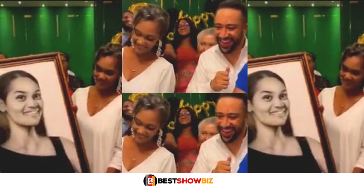 Majid Michel Surprises Wife As She Turns 40 With A Beautiful Birthday Party - Videos