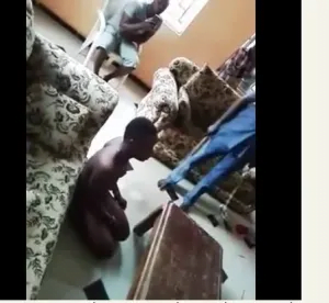 Father Catches his secondary school Daughter Having S3x With her colleague in his house
