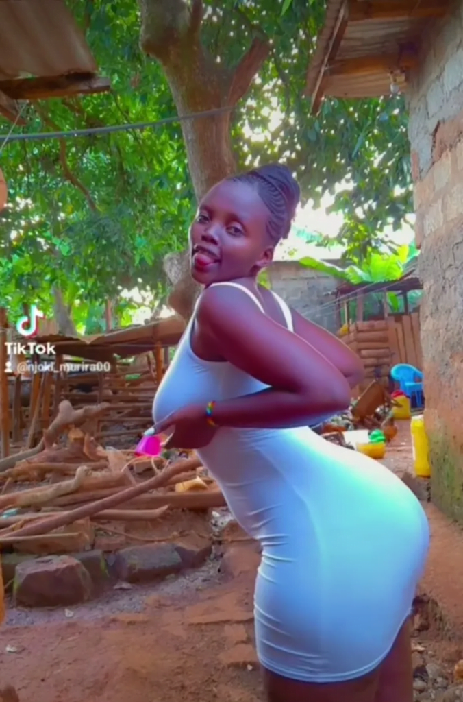 Slay Queen with Big and tight 'Duna' Gives Free Show In A Skin Tight Dress - Video