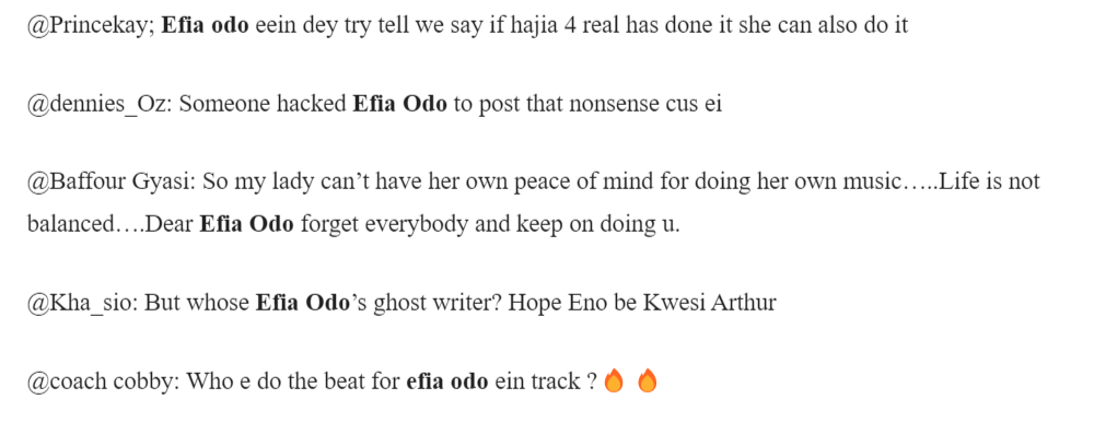 Efia Odo is better than Yaa Pono – Massive Reactions as Efia Odo drops her new song