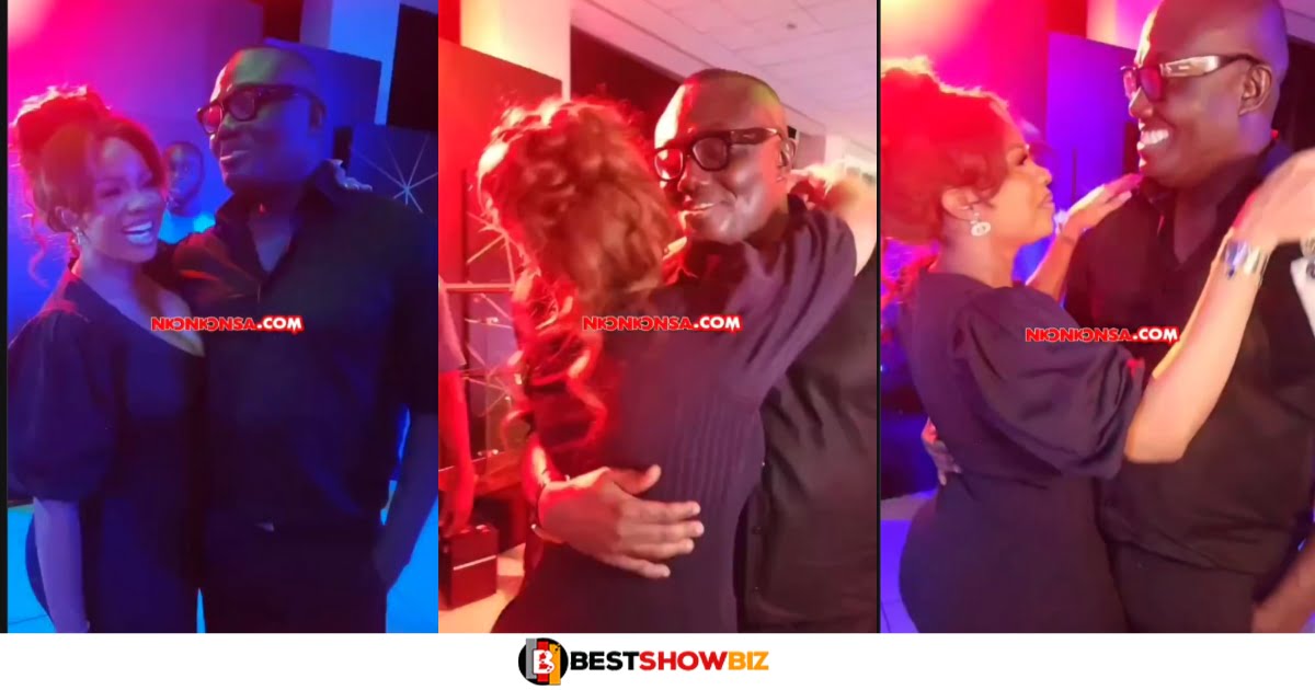 "Is something going on between them?"- Ghanaians ask as video of Serwaa and Borla Ray surfaces online (Watch)