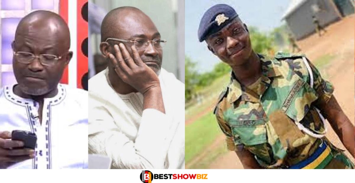 Kennedy Agyapong adopts brother of murdered soldier at Ashaiman (See details)