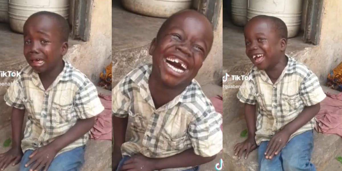 Little Boy Becomes Popular on Social Media Platforms After Video of Him Crying and Laughing Goes Viral