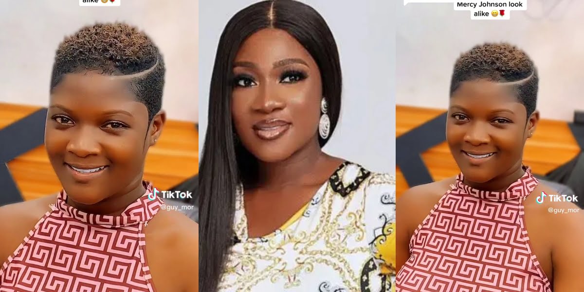 Beautiful Young Lady with a striking resemblance to Mercy Johnson goes viral - VIDEO