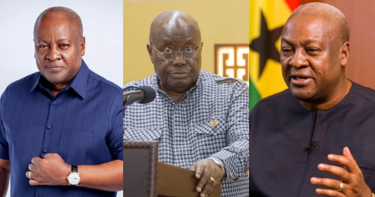 Nana Addo Must Accept That He Has Already Failed As A President – John Mahama
