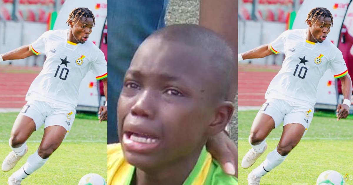 Photo Of Fatawu Issahaku Crying Like A Baby 10-years Ago After Losing On Penalties Go Viral