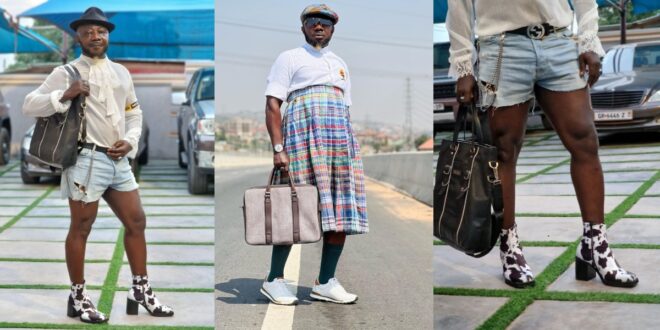 'This Is My definition of fashion' - Osebo Says After Dropping These Photos